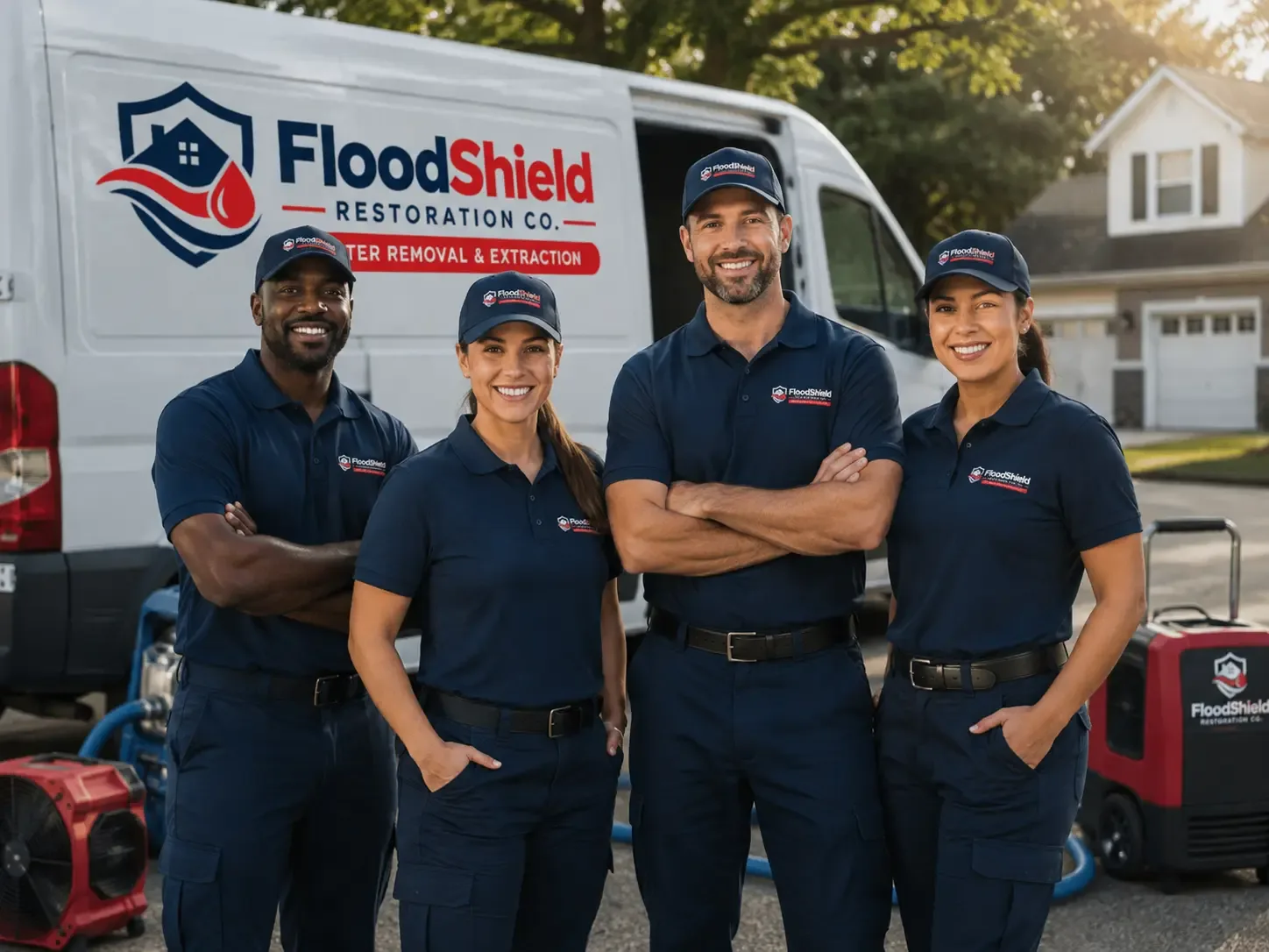 Flood Damage Restoration company in Fairbank, IA